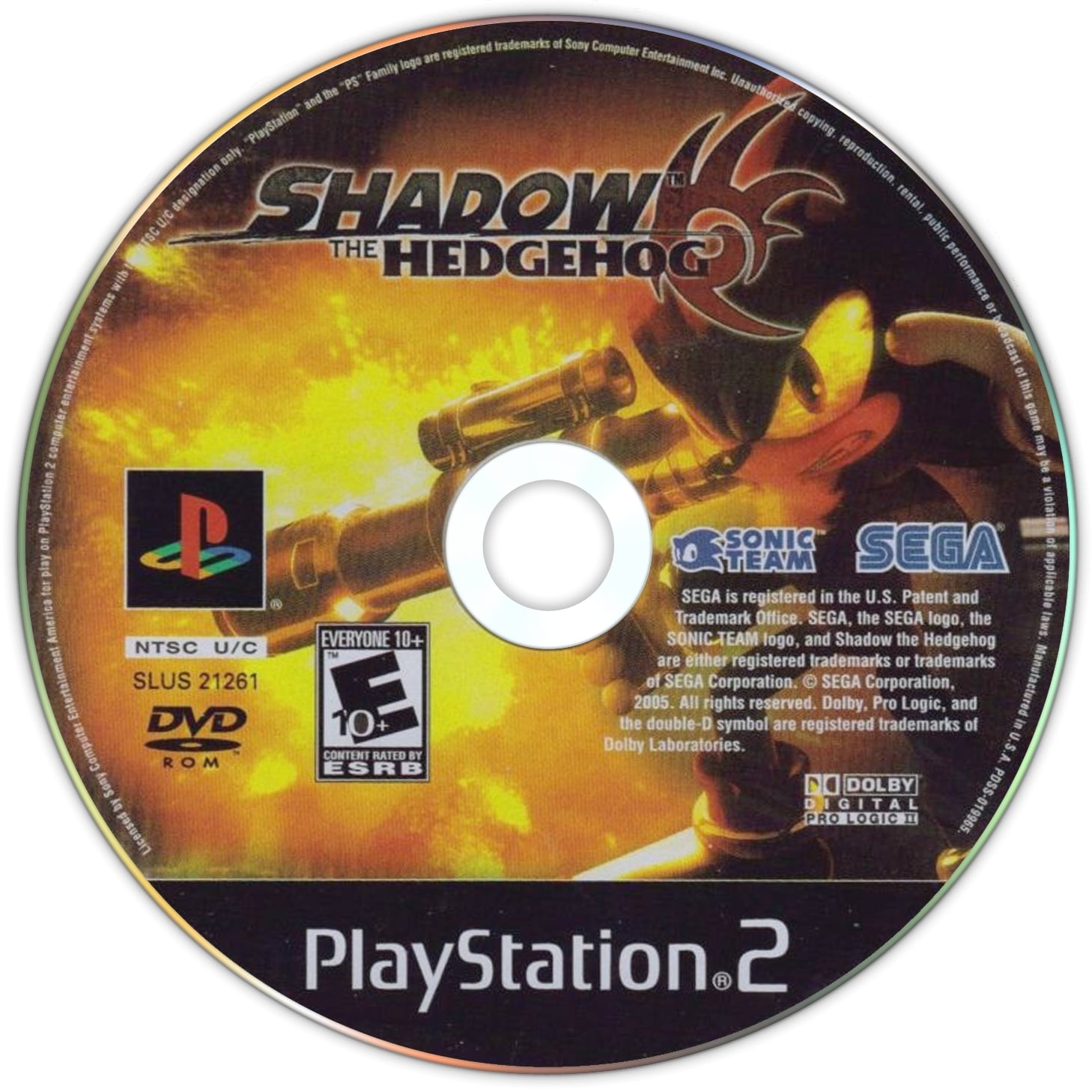 Shadow The Hedgehog PS2 - Video Game - Used - CaveGamers - Image 3