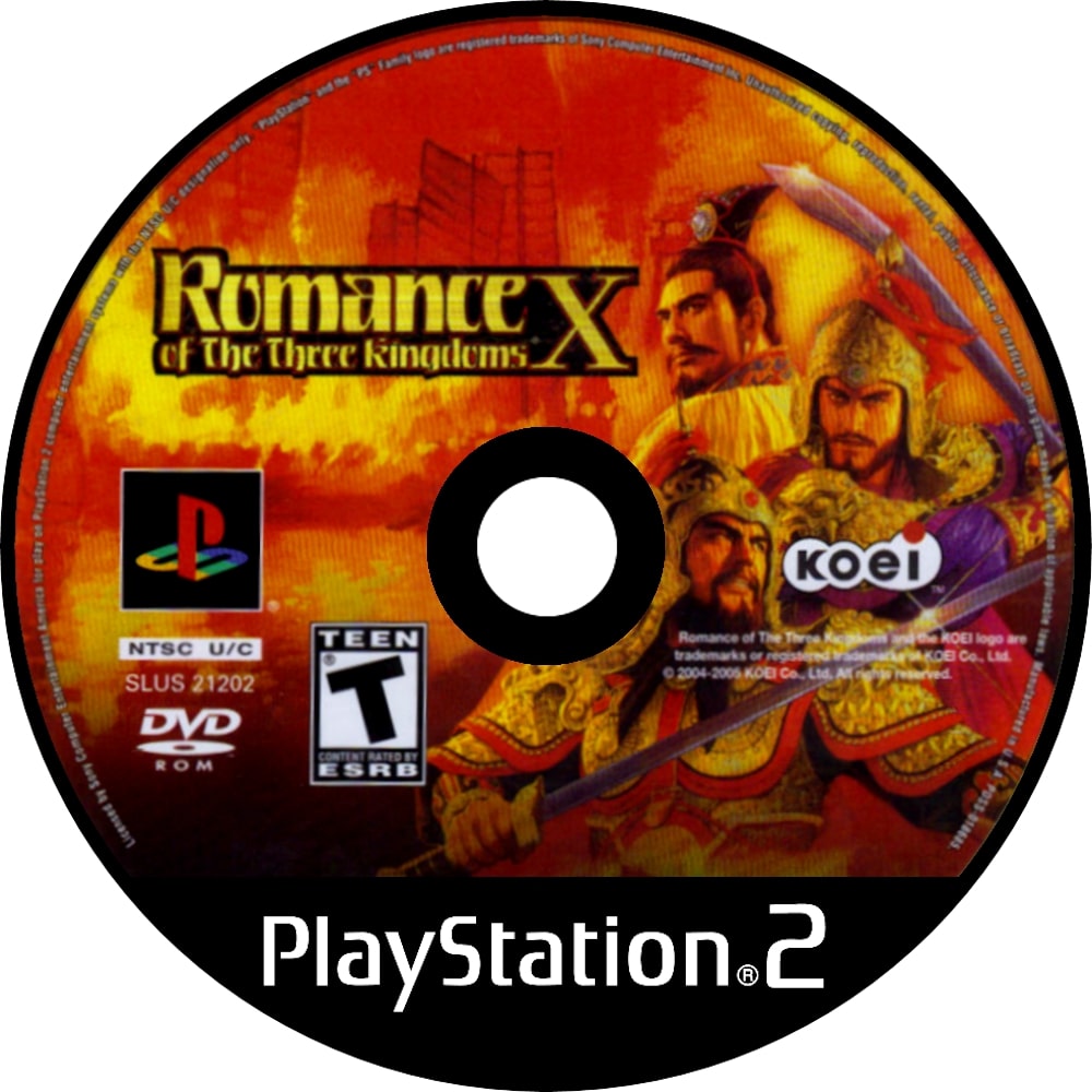 Romance of the Three Kingdoms X PS2 - Video Game - Used - CaveGamers - Image 3