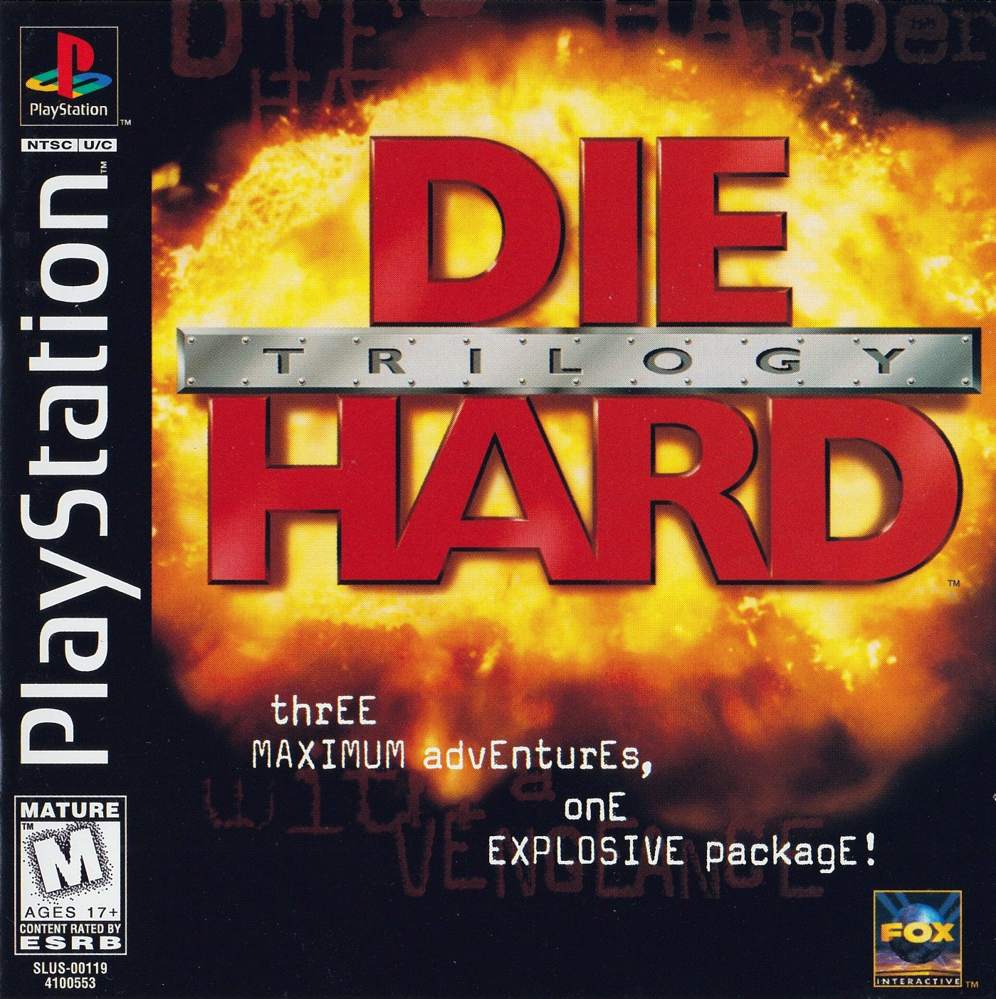 Die Hard Trilogy Playstation - Video Game - Used - CaveGamers