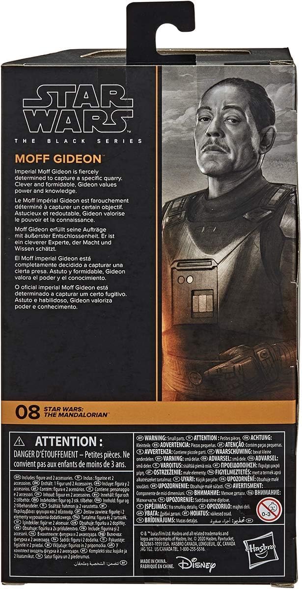 Star Wars: The Black Series - Moff Gideon (The Mandalorian) Action Figure Action Figures - Toys - New - CaveGamers - Image 2