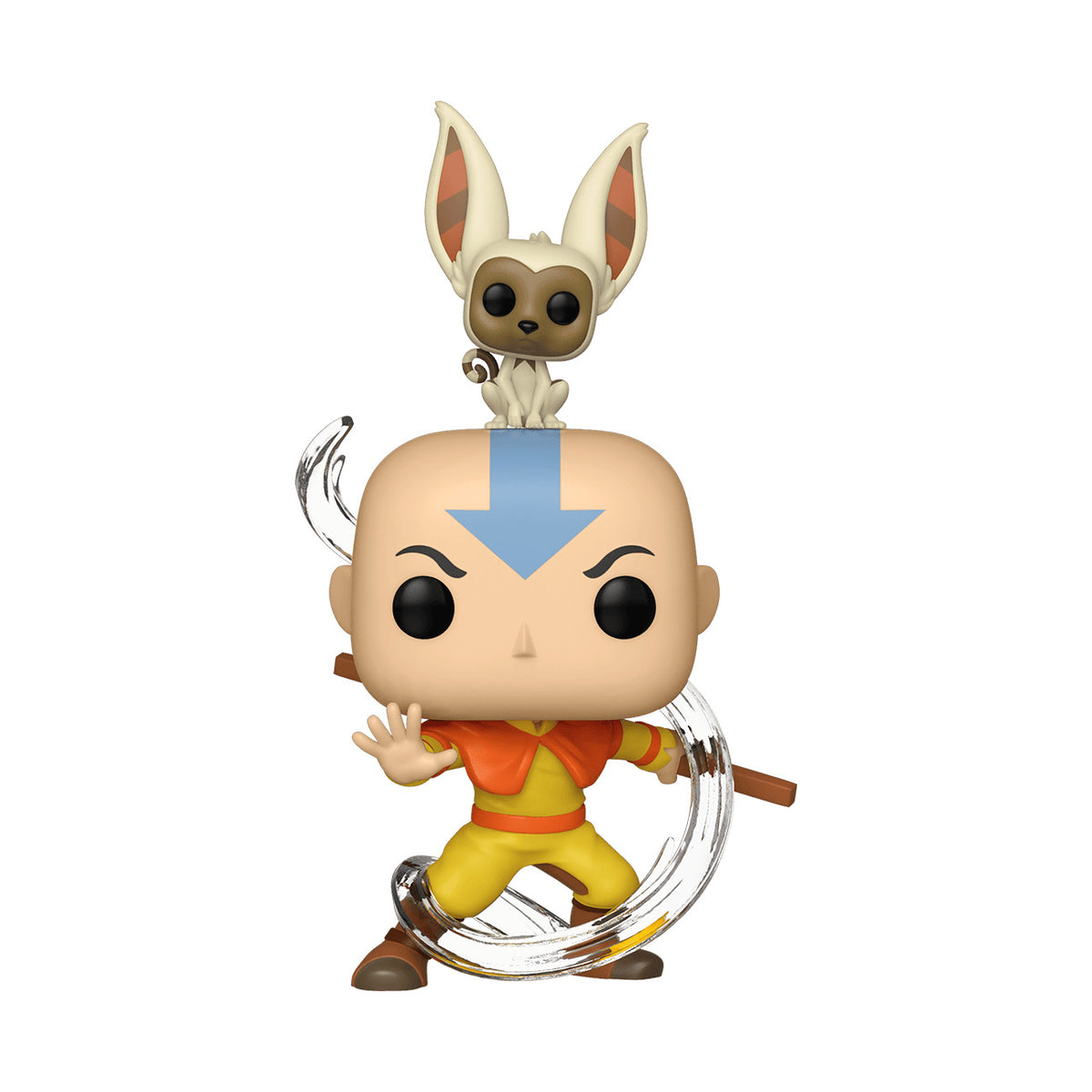 Funko Pop! Avatar Aang with Momo Vinyl Figure - Toys - New - CaveGamers - Image 2