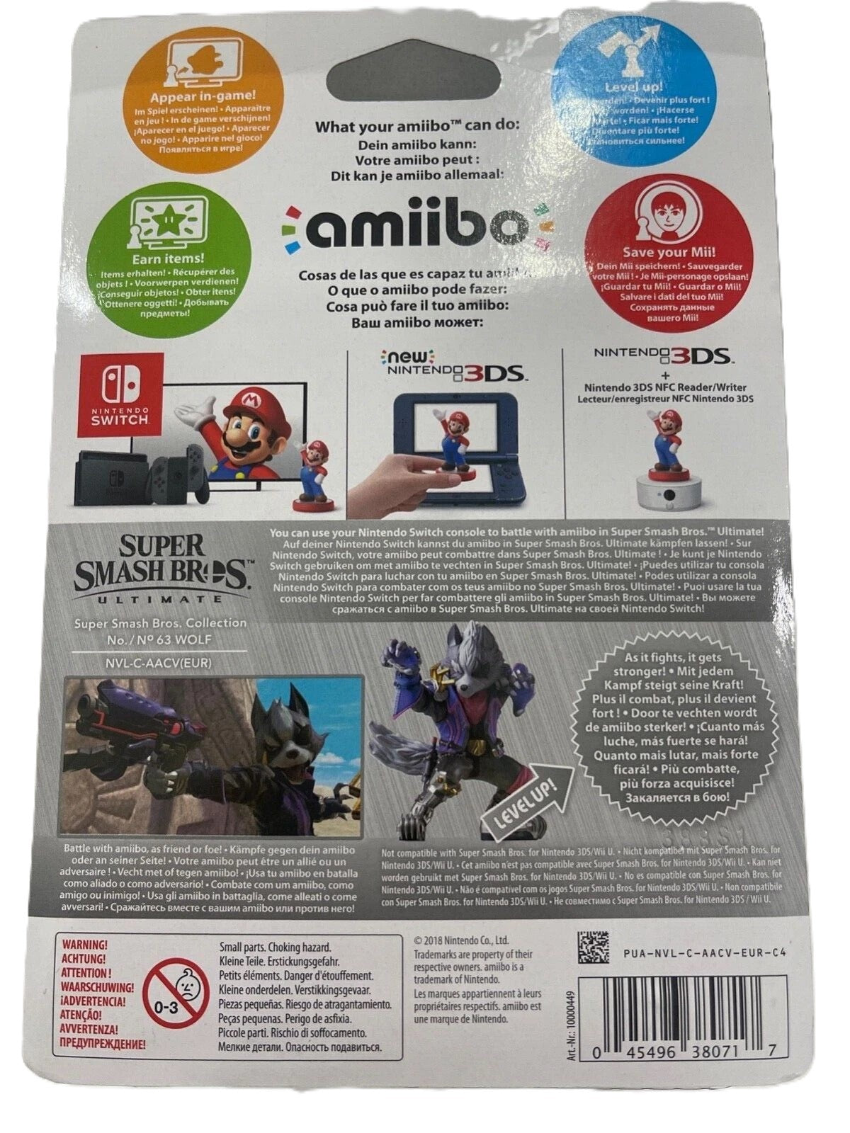 amiibo Super Smash Bros. Wolf [Europe] Amiibos - Video Game Accessory - New - CaveGamers - Image 2