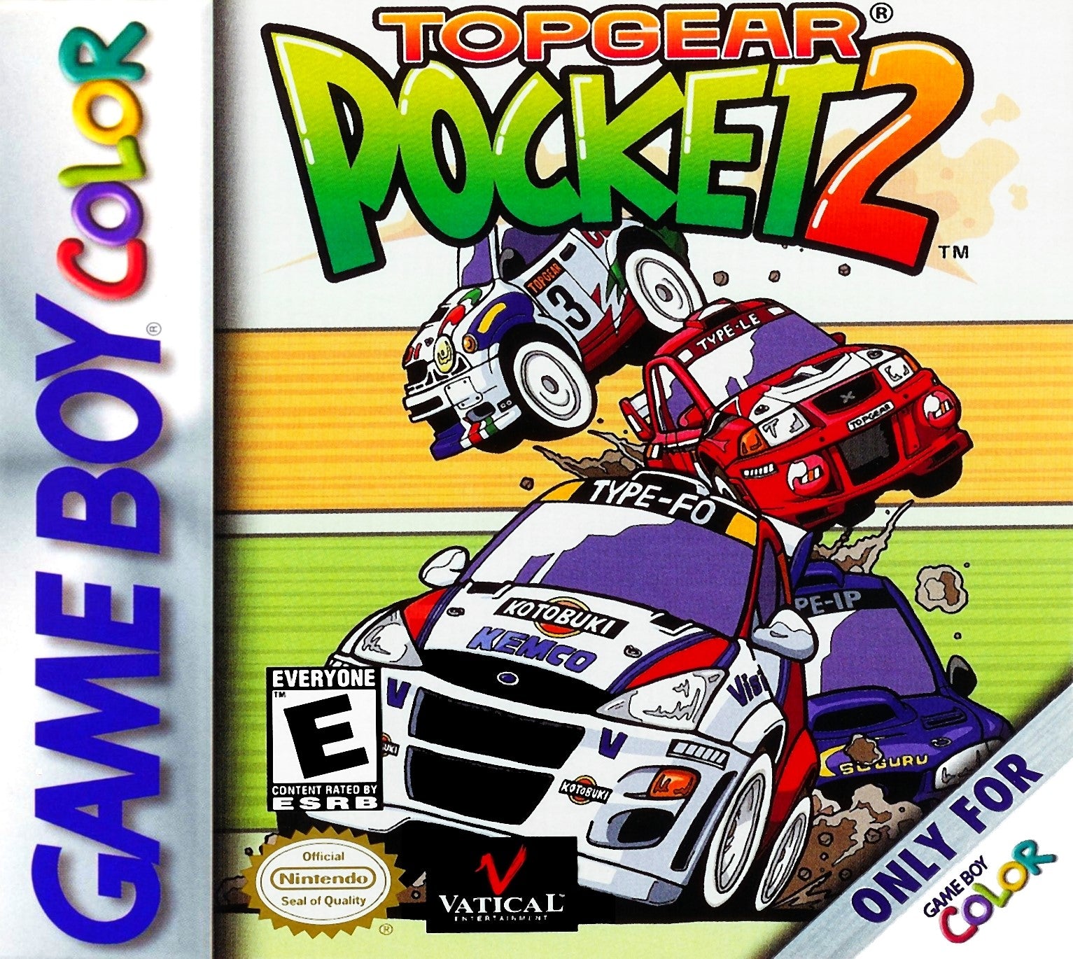 Top Gear Pocket 2 Game Boy Color - Video Game - Used - CaveGamers