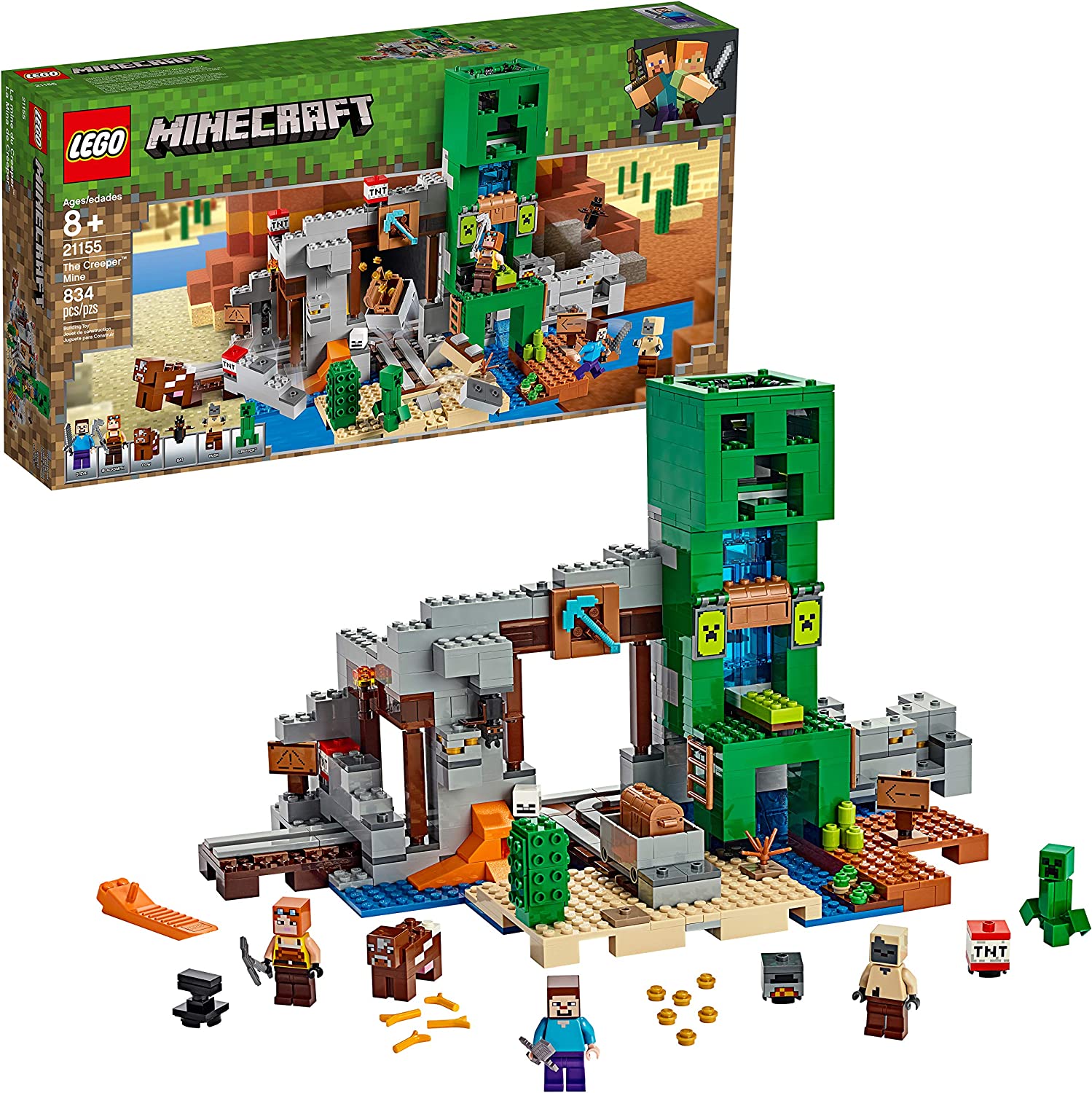 LEGO Minecraft The Creeper Mine 21155 Building Sets - Toys - New - CaveGamers