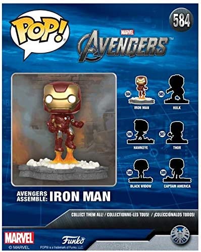Funko Pop! Marvel Avengers Assemble: Iron Man Vinyl Figure - Toys - New - CaveGamers - Image 3