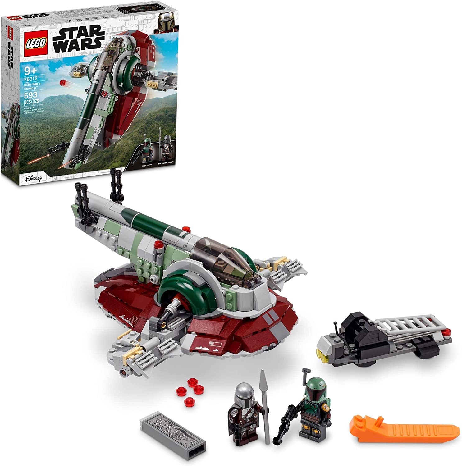 LEGO Star Wars Boba Fett's Starship 75312 Building Sets - Toys - New - CaveGamers