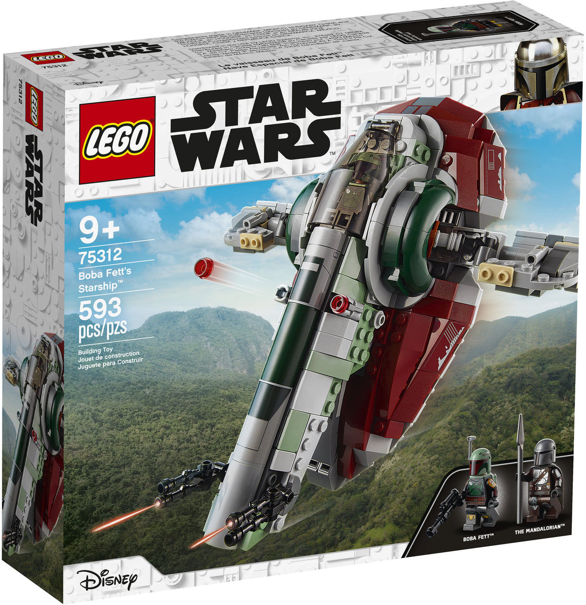 LEGO Star Wars Boba Fett's Starship 75312 Building Sets - Toys - New - CaveGamers