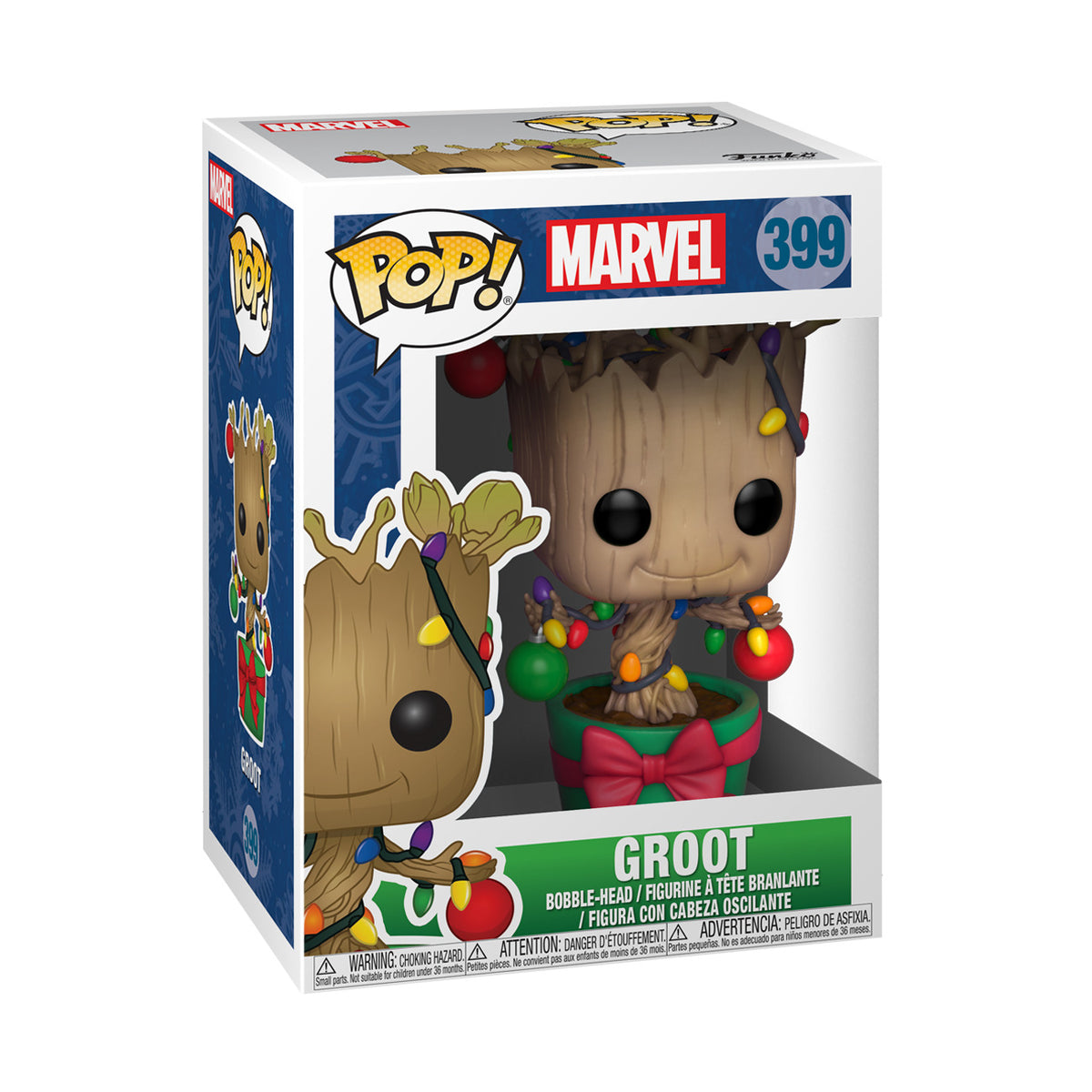 Funko Pop! Marvel: Guardians of The Galaxy Groot Vinyl Figure - Toys - New - CaveGamers