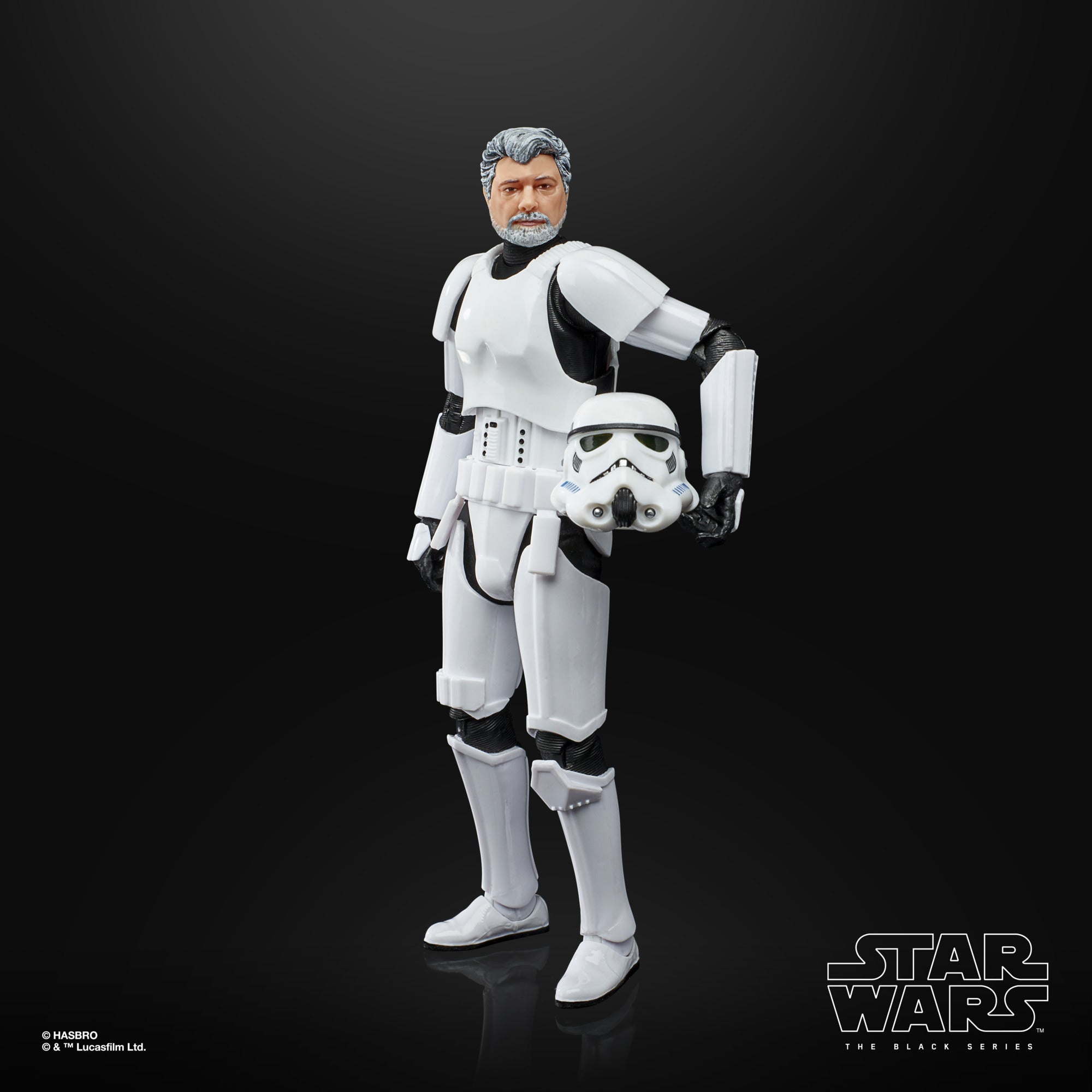Star Wars: The Black Series - George Lucas Stormtrooper Disguise (50th Anniversary) Action Figure Action Figures - Toys - New - CaveGamers - Image 5