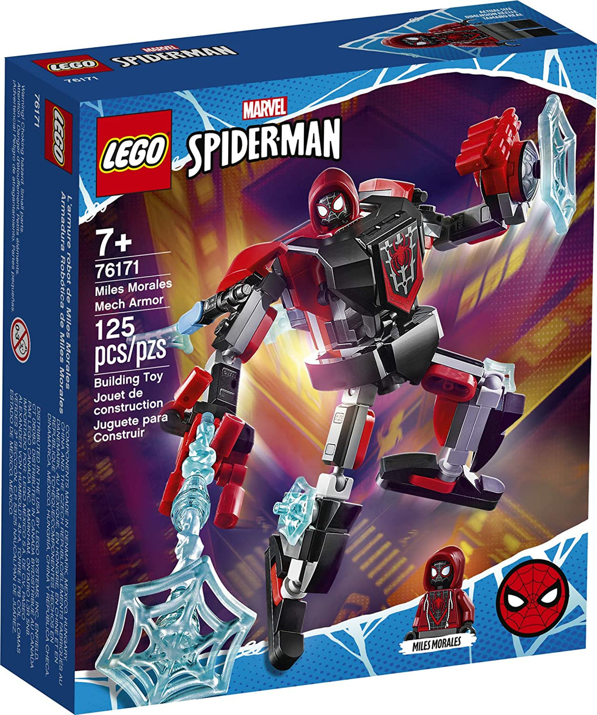 LEGO Miles Morales Spiderman Mech 76171 Building Sets - Toys - New - CaveGamers