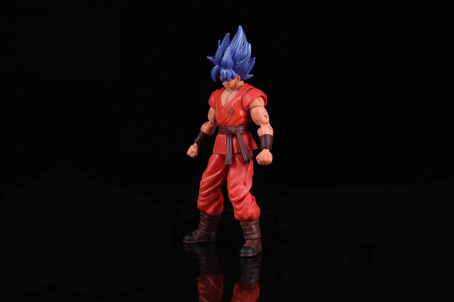 Super Saiyan Blue Kaioken x10 Goku - Dragon Ball Super: Dragon Stars Series 6.5" Action Figure Action Figures - Toys - New - CaveGamers - Image 3