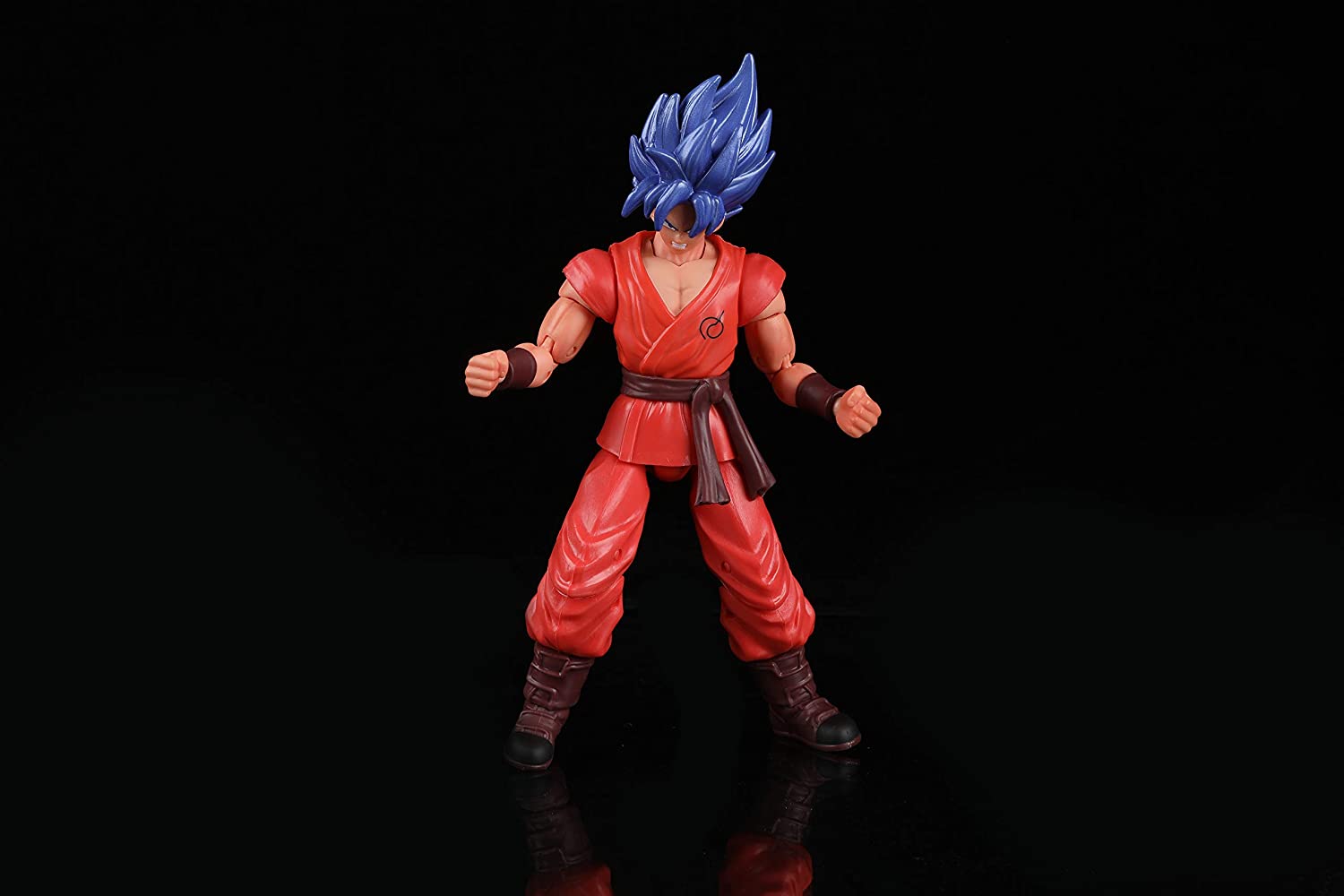 Super Saiyan Blue Kaioken x10 Goku - Dragon Ball Super: Dragon Stars Series 6.5" Action Figure Action Figures - Toys - New - CaveGamers - Image 4
