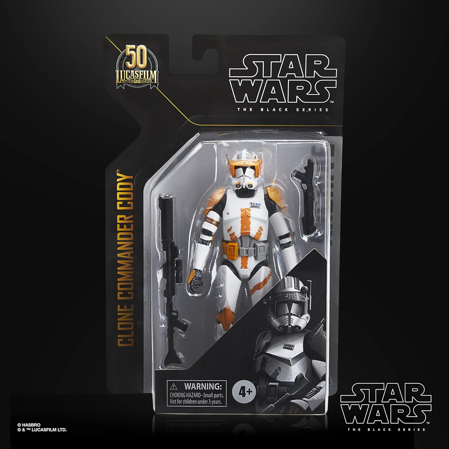 Star Wars: The Black Series - Clone Commander Cody (Lucasfilm 50th Anniversary) Action Figure Action Figures - Toys - New - CaveGamers