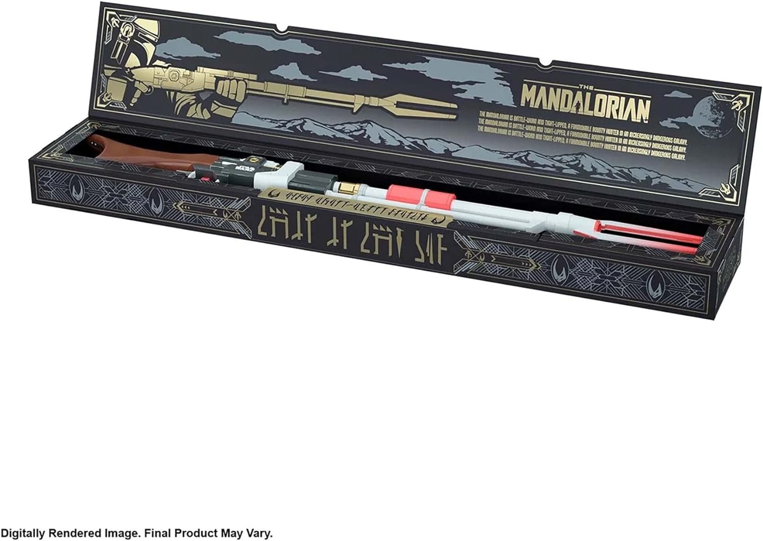 Star Wars: The Mandalorian - Amban Phase-Pulse Blaster | NERF Prop Replicas - Toys - New - CaveGamers - Image 2