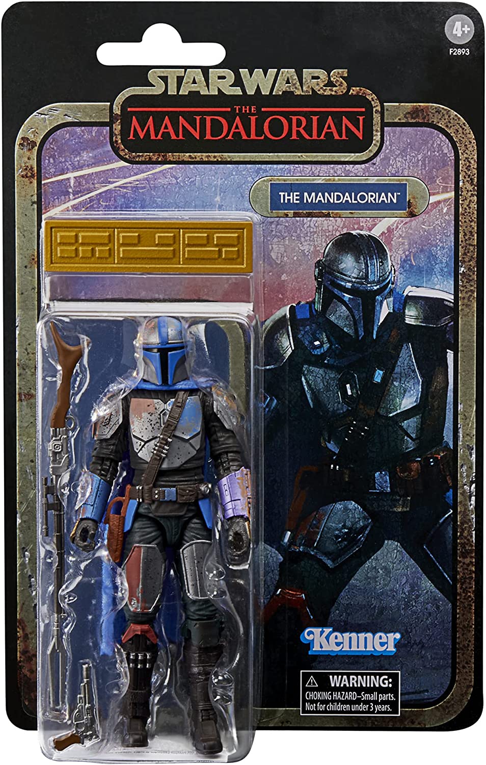 Star Wars: The Black Series - The Mandalorian Blue (Credit Collection) Action Figure Action Figures - Toys - New - CaveGamers - Image 2
