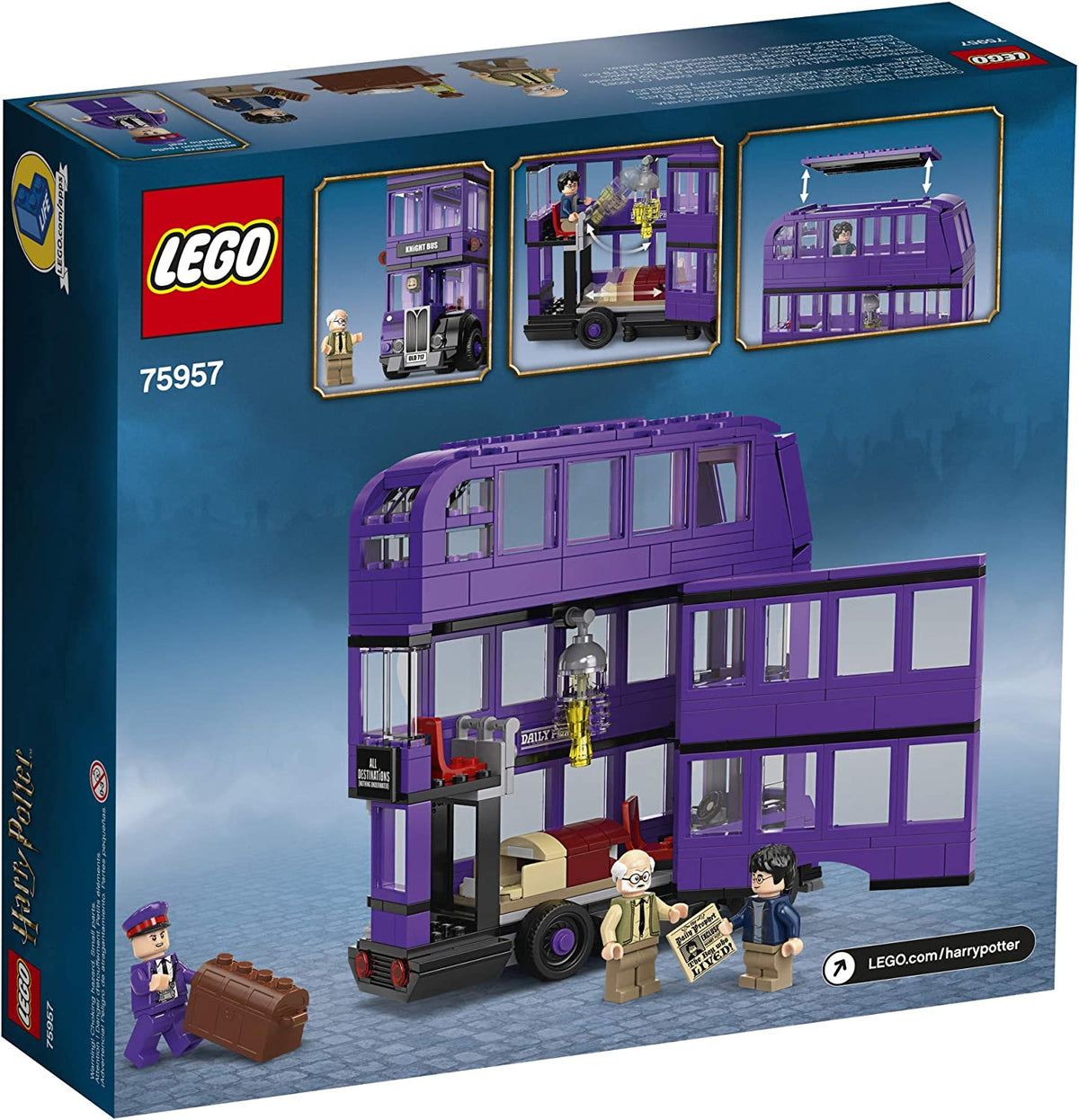 LEGO Harry Potter Knight Bus 75957 Building Sets - Toys - New - CaveGamers - Image 4