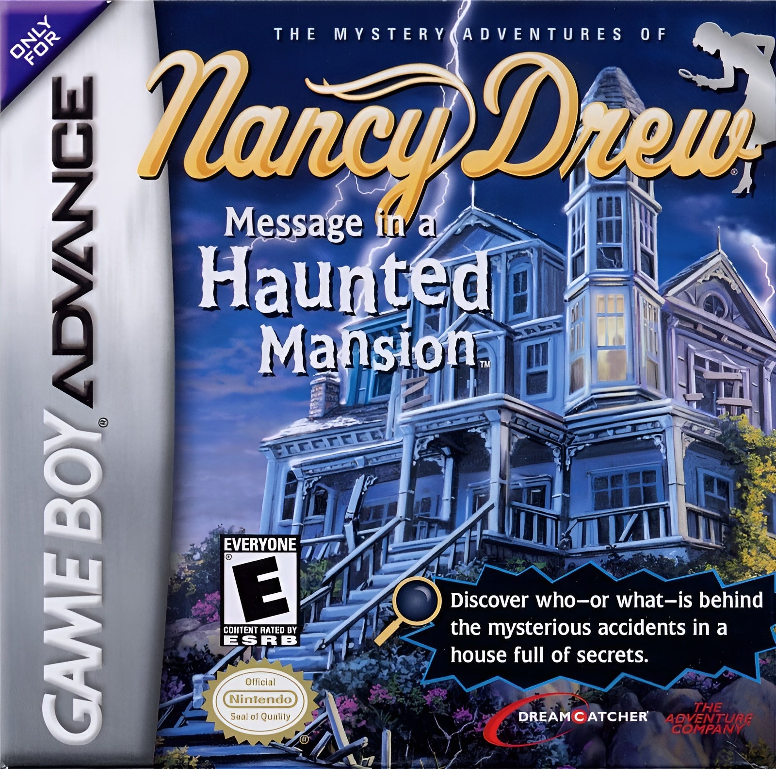 Nancy Drew: Message in a Haunted Mansion Game Boy Advance - Video Game - Used - CaveGamers