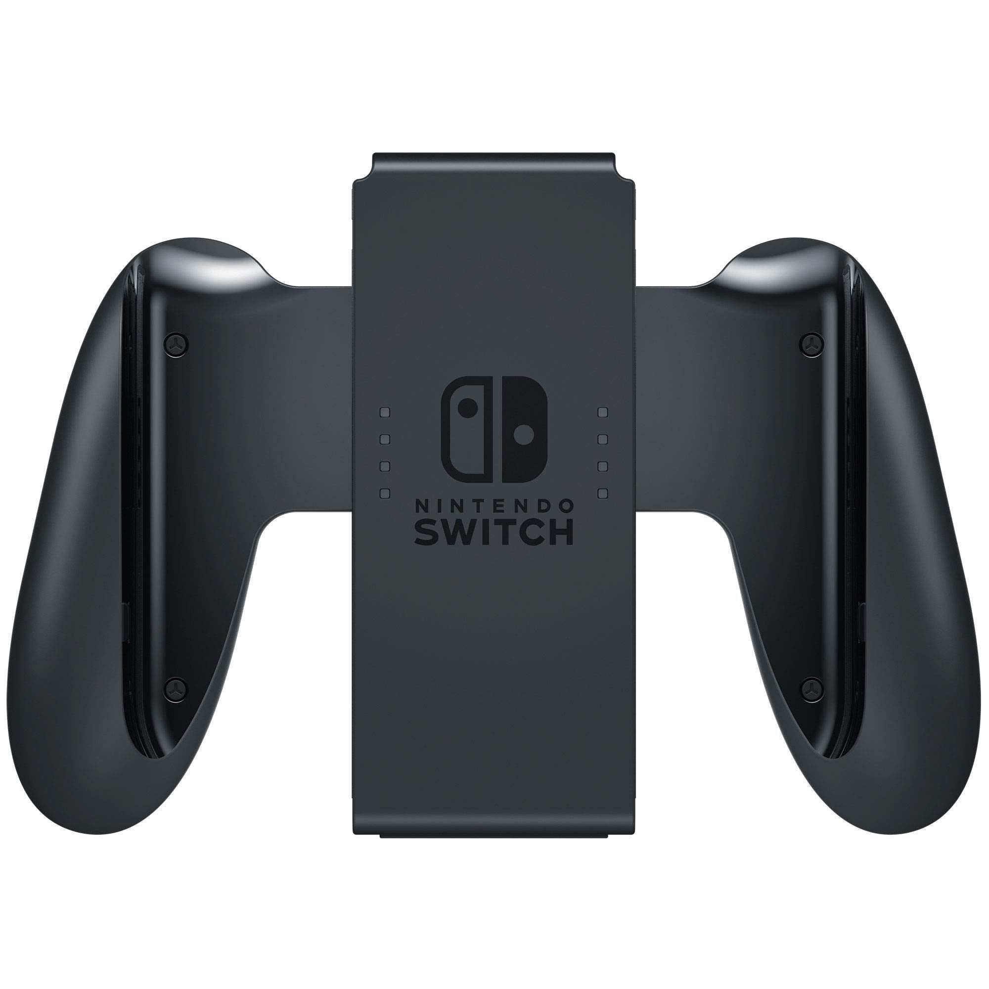 Switch Joy-Con Grip Controller - Black - Video Game Accessory - Used - CaveGamers