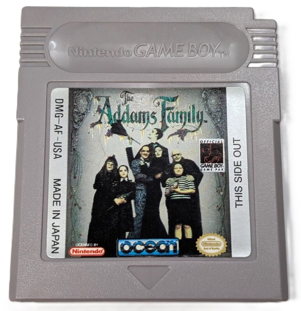Addams Family Game Boy - Video Game - Used - CaveGamers - Image 3