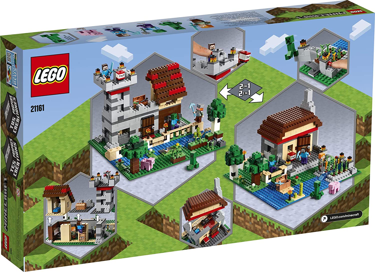LEGO Minecraft The Crafting Box 3.0 21161 Building Sets - Toys - New - CaveGamers - Image 4