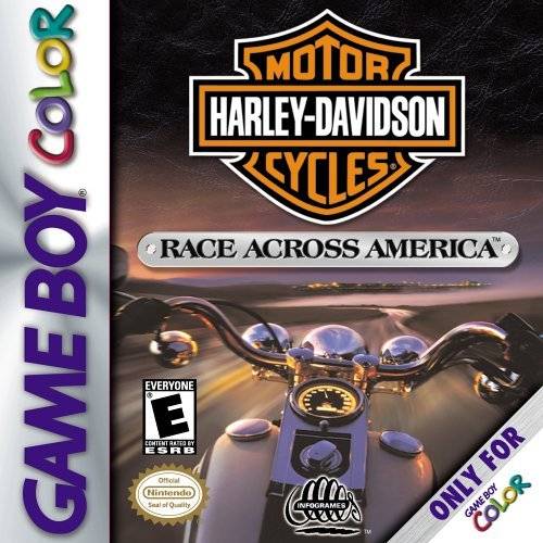Harley Davidson: Race Across America Game Boy Color - Video Game - Used - CaveGamers