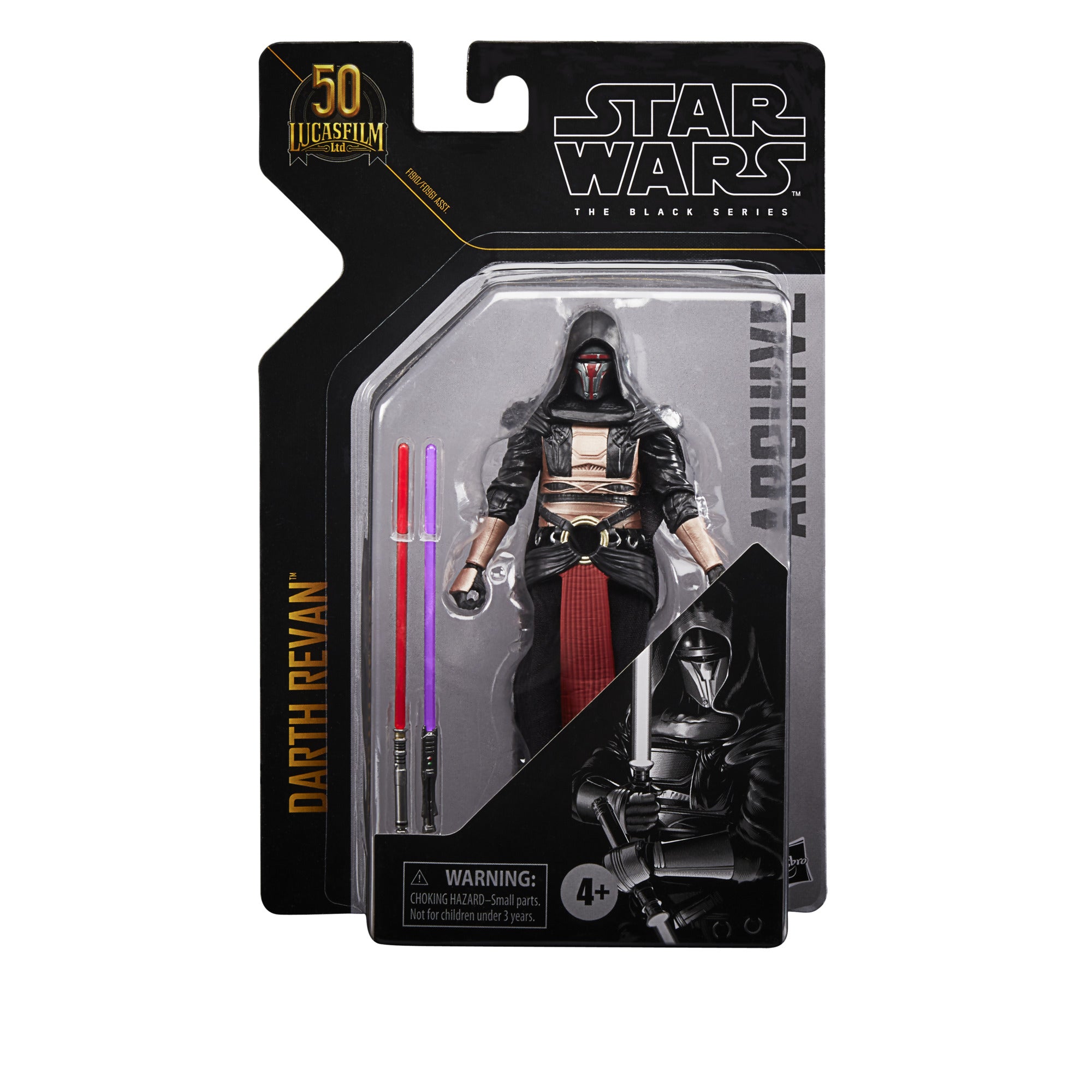 Star Wars: The Black Series - Darth Revan (Lucasfilm 50th Anniversary) Archive Action Figure Action Figures - Toys - New - CaveGamers - Image 2