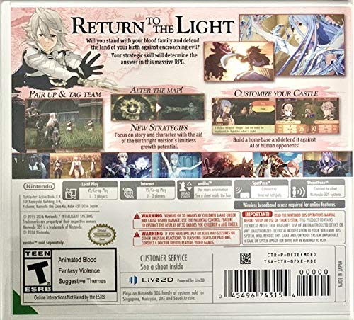 Fire Emblem Fates: Birthright [World Edition] [New Condition]