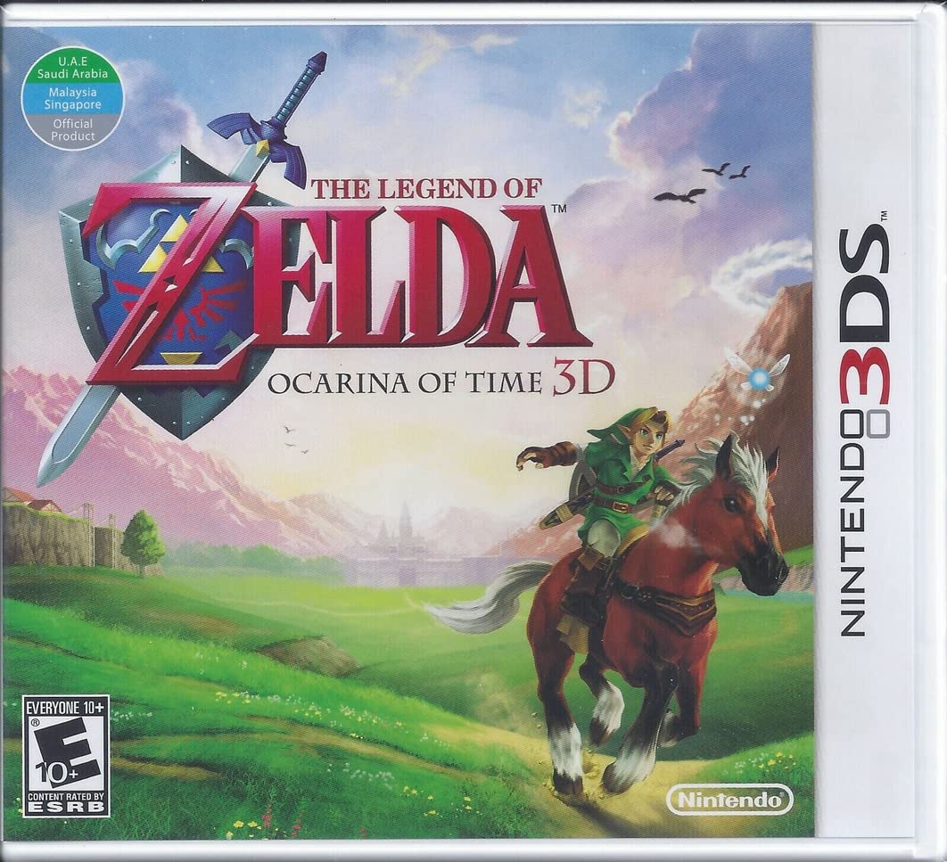 The Legend of Zelda: Ocarina of Time 3D [Asia / World Edition] 3DS - Video Game - New - CaveGamers