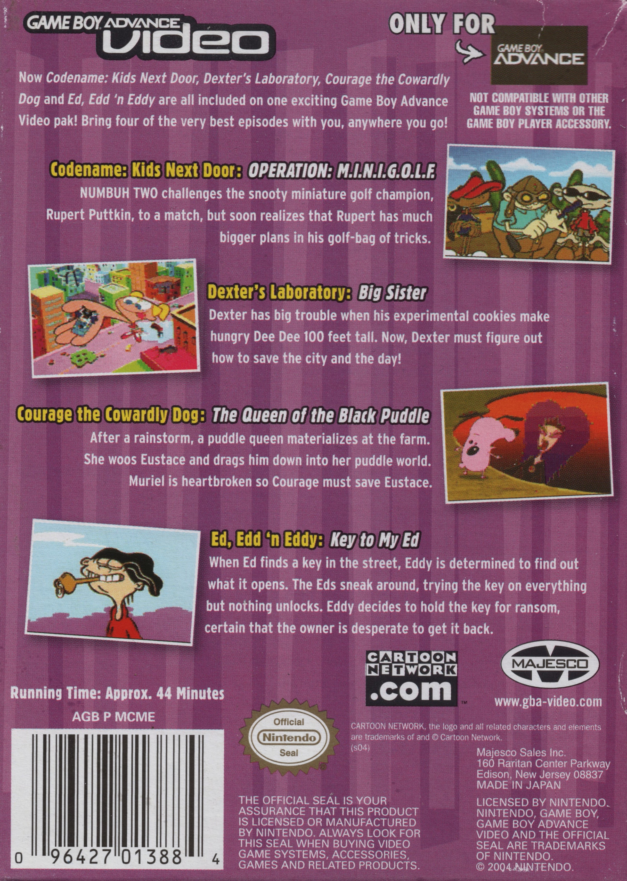 GBA Video Cartoon Network Collection Limited Edition Game Boy Advance - Video Game - Used - CaveGamers - Image 2