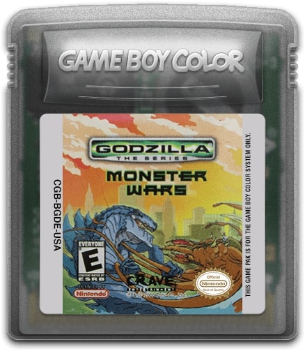 Godzilla: The Series - Monster Wars Game Boy Color - Video Game - Used - CaveGamers - Image 3