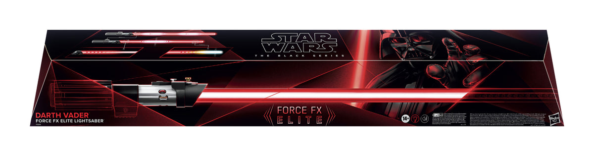 Star Wars: The Black Series - Darth Vader Force FX Elite Lightsaber FX Lightsabers - Toys - New - CaveGamers