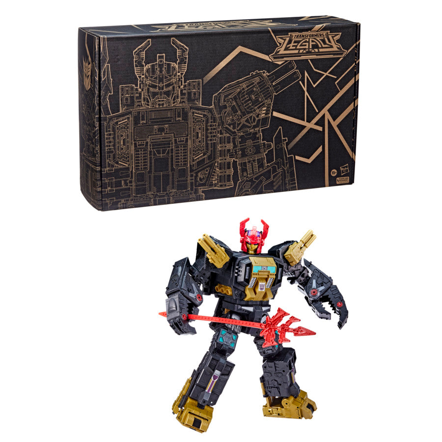 Transformers Generations Selects: Legacy Black Zarak Titan Class Collector 53cm Figure Action Figures - Toys - New - CaveGamers - Image 2