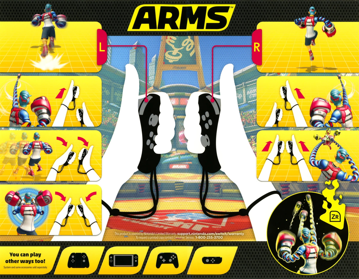 ARMS Switch - Video Game - Used - CaveGamers - Image 4