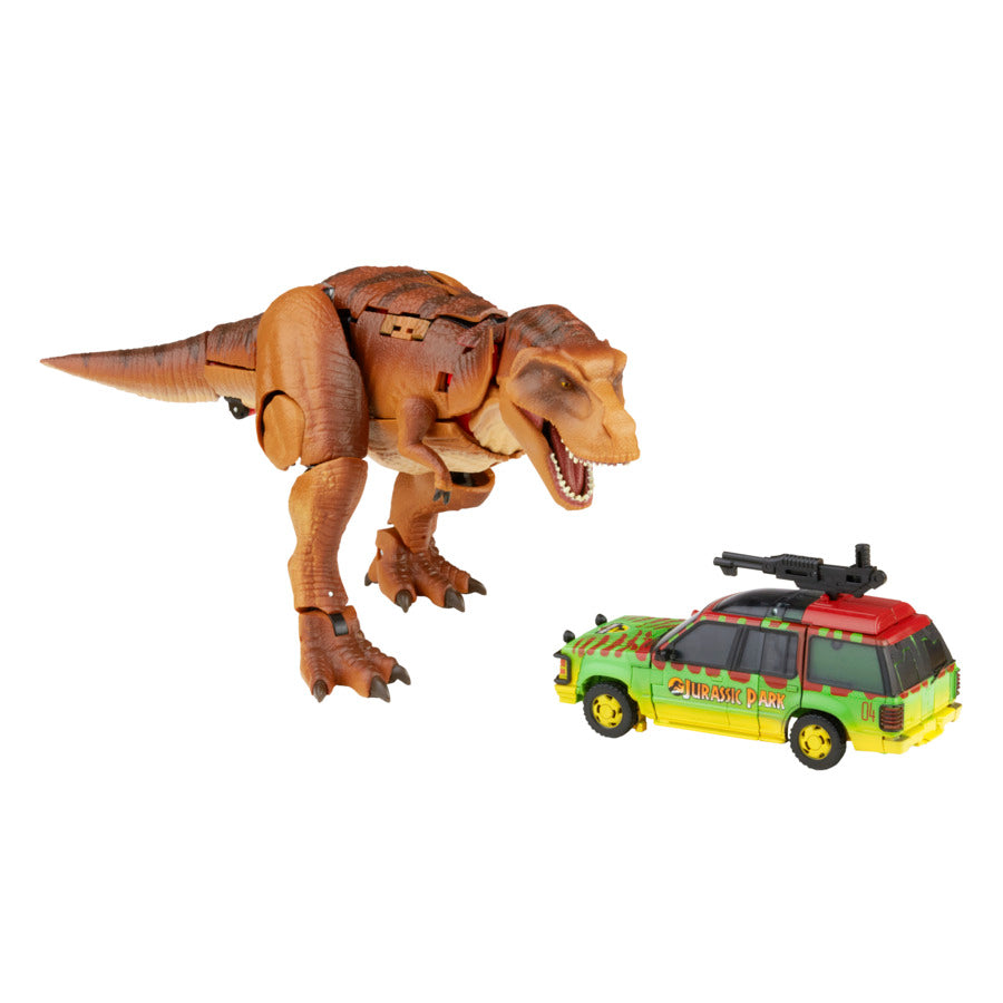 Jurassic Park / Transformers Mash-Up: Tyrannocon Rex and Autobot Action Figures - Toys - New - CaveGamers - Image 3