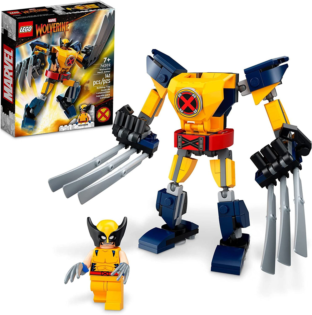 LEGO Marvel Wolverine Mech Armor 76202 Building Sets - Toys - New - CaveGamers - Image 3