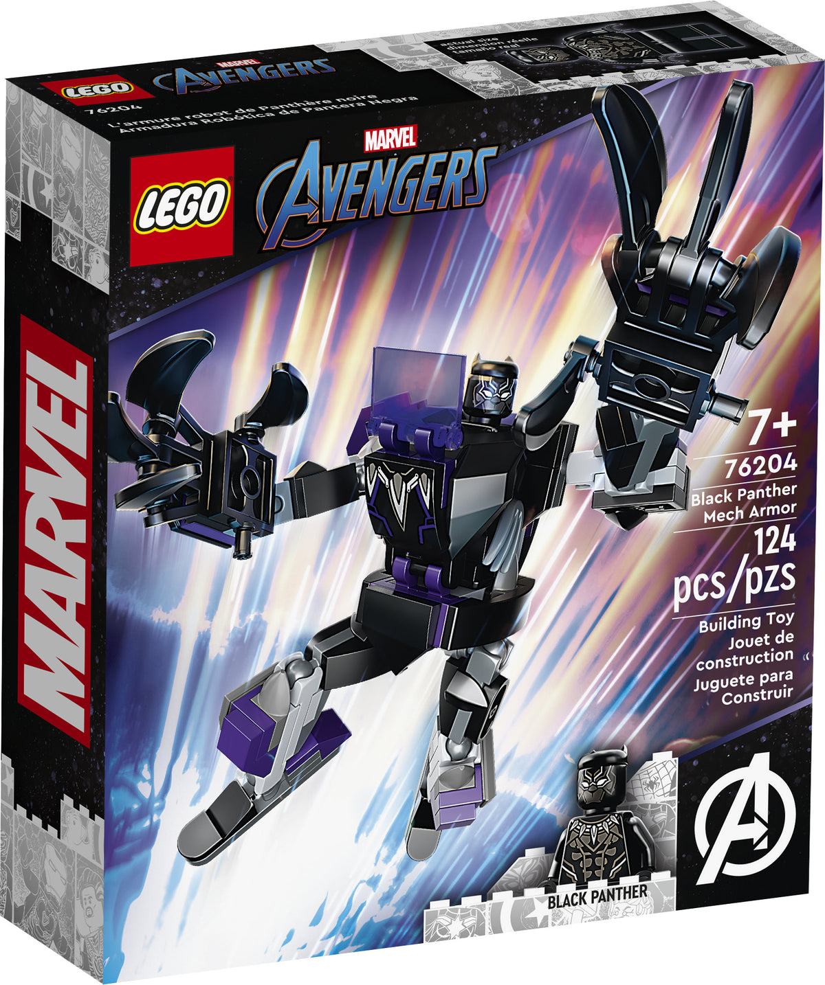LEGO Marvel Black Panther Mech Armor 76204 Building Sets - Toys - New - CaveGamers