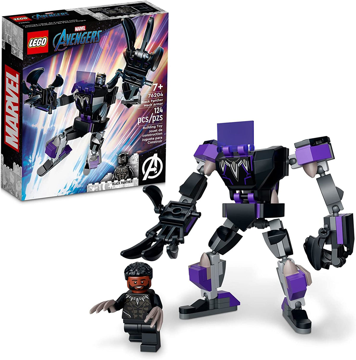 LEGO Marvel Black Panther Mech Armor 76204 Building Sets - Toys - New - CaveGamers - Image 3