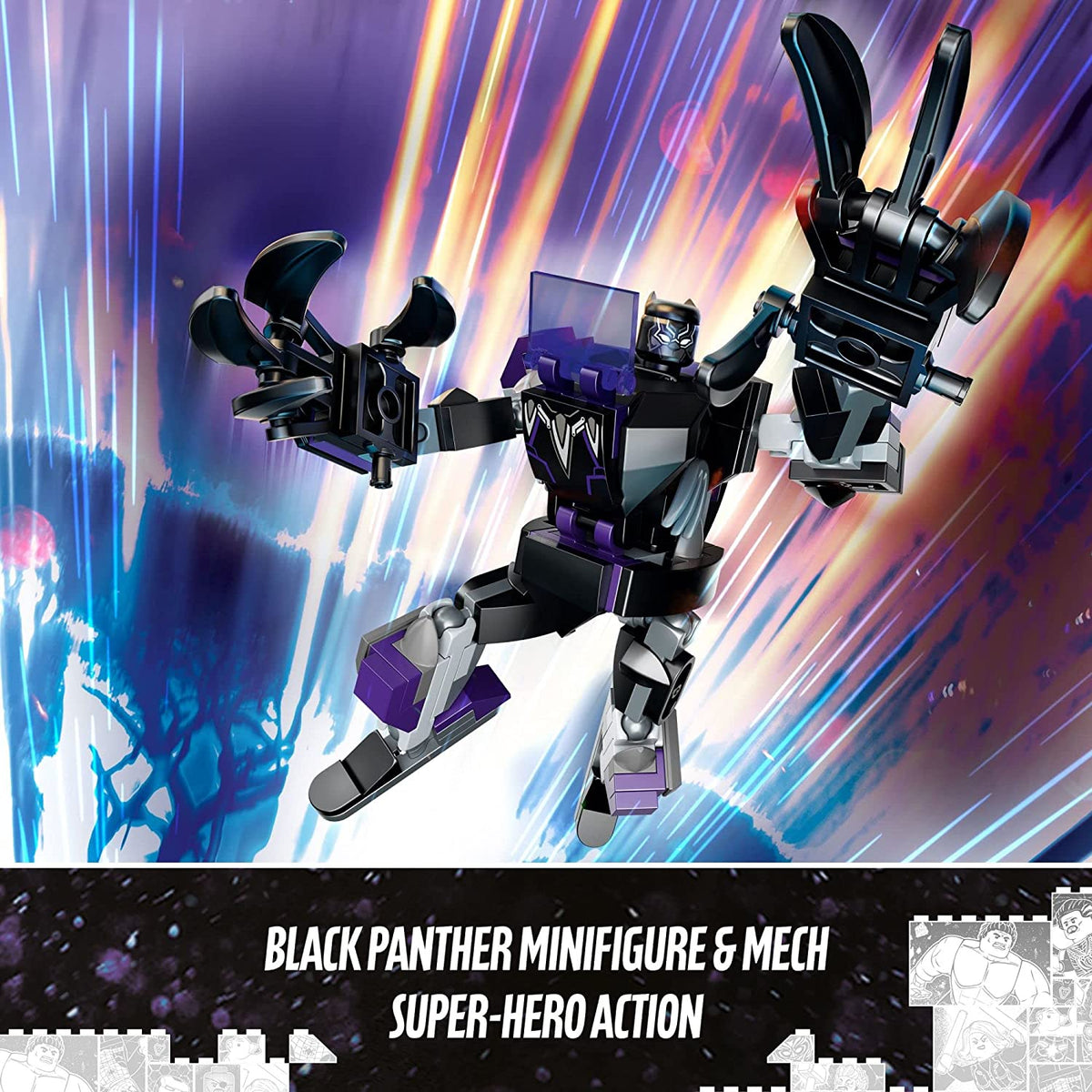 LEGO Marvel Black Panther Mech Armor 76204 Building Sets - Toys - New - CaveGamers - Image 5