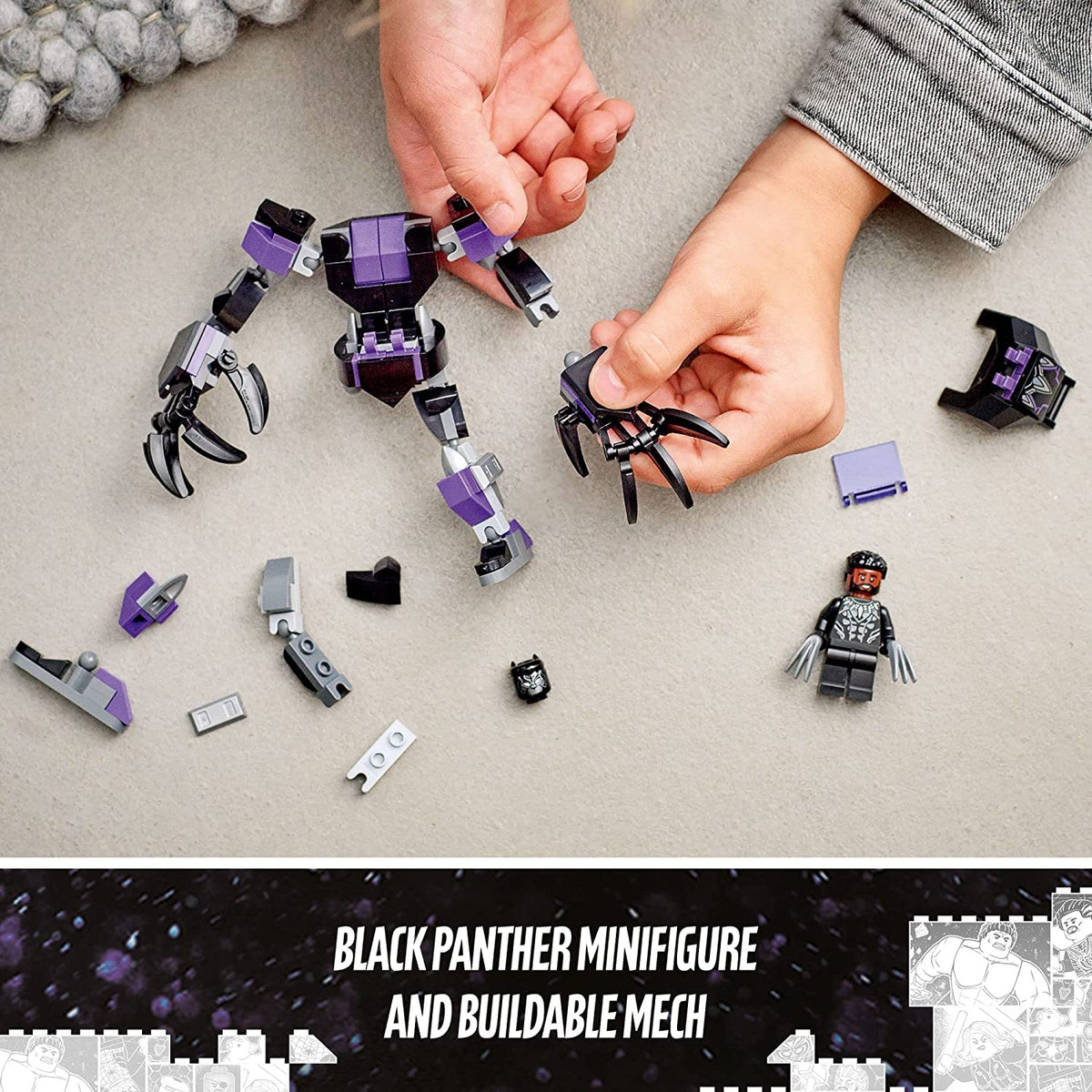 LEGO Marvel Black Panther Mech Armor 76204 Building Sets - Toys - New - CaveGamers - Image 6