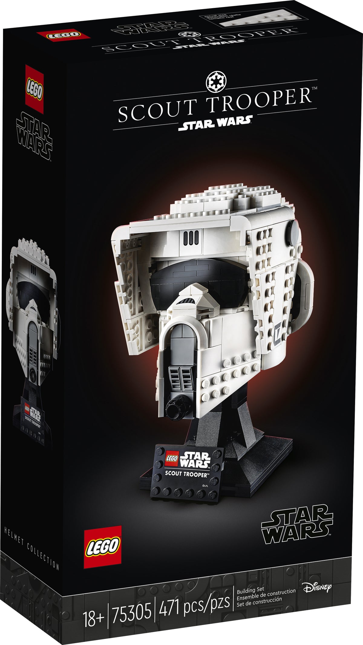 LEGO Star Wars Scout Trooper Helmet 75305 Building Sets - Toys - New - CaveGamers