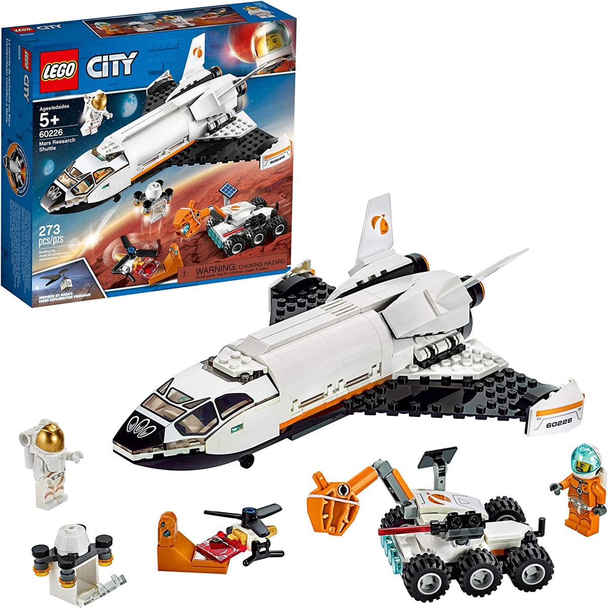 LEGO City Space Mars Research Shuttle 60226 Building Sets - Toys - New - CaveGamers - Image 3