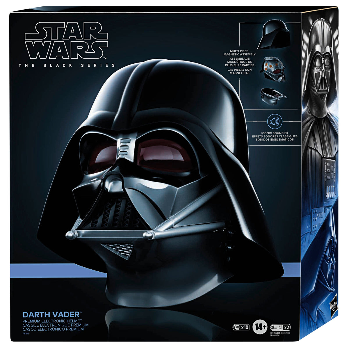 Star Wars: The Black Series Darth Vader (Obi-Wan) Electronic Helmet - authentic product photo 12