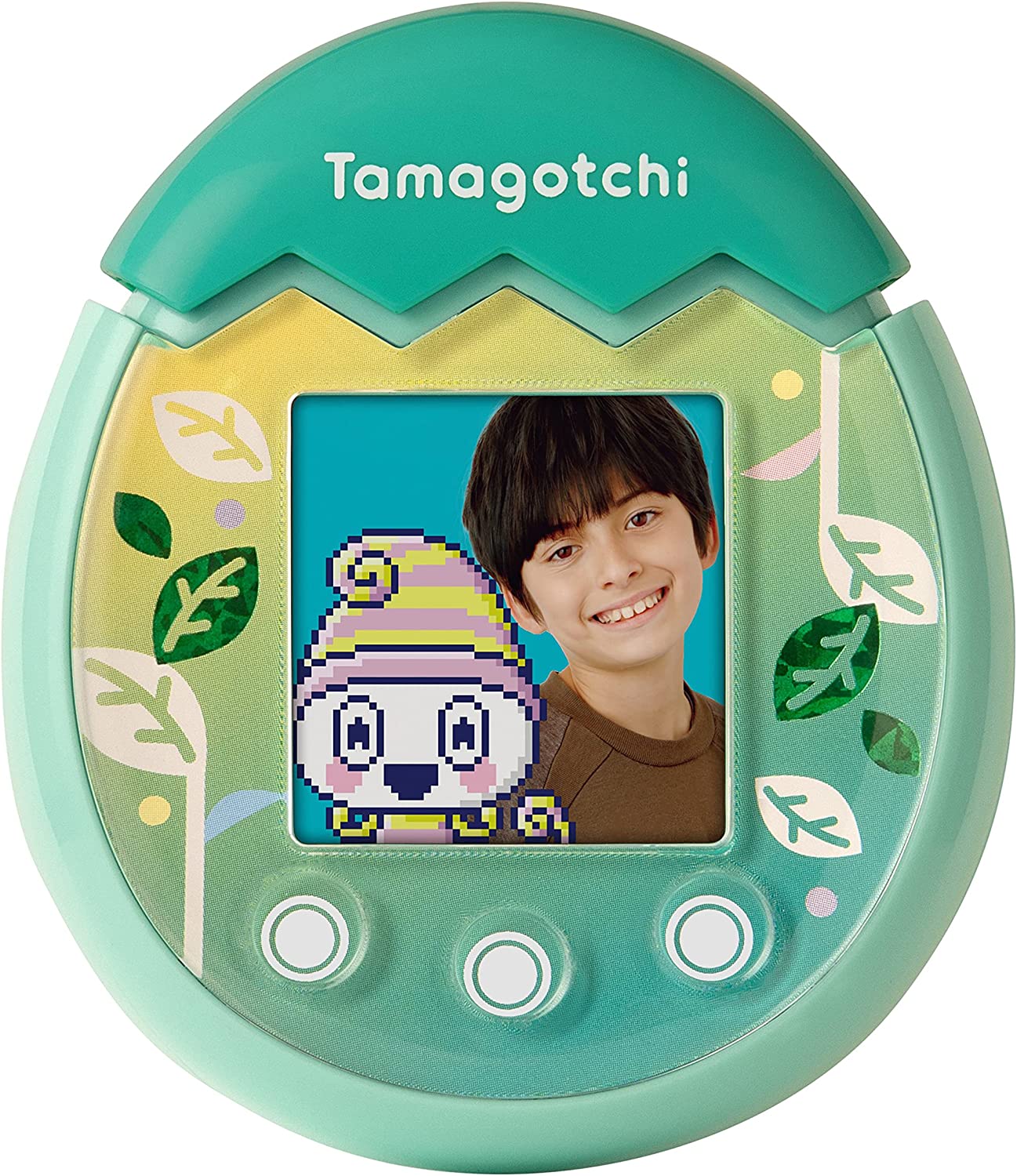 Tamagotchi Pix - Nature (Green) Digital Pet Electronic Toys - Toys - New - CaveGamers