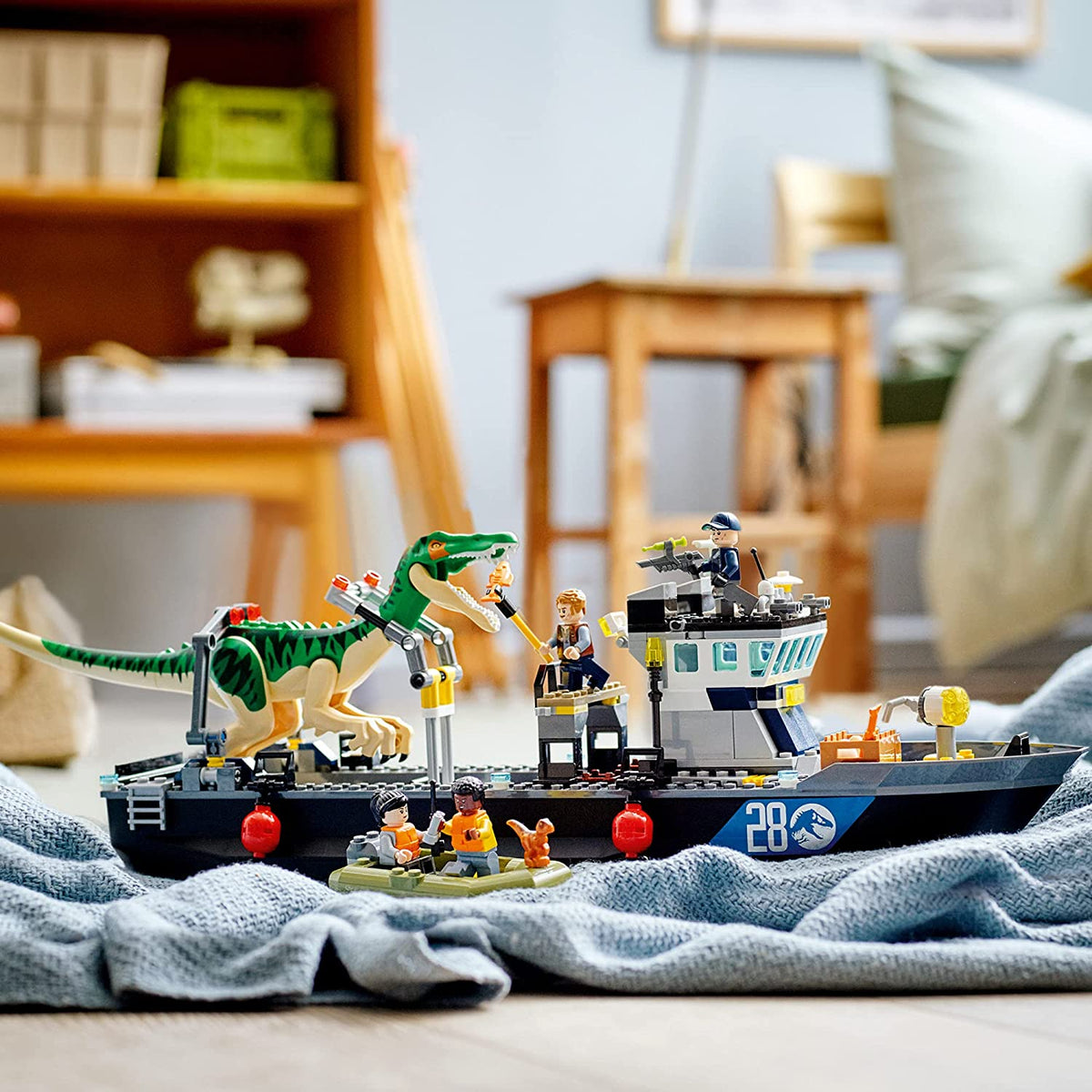 LEGO Jurassic World Baryonyx Dinosaur Boat Escape 76942 Building Sets - Toys - New - CaveGamers - Image 7