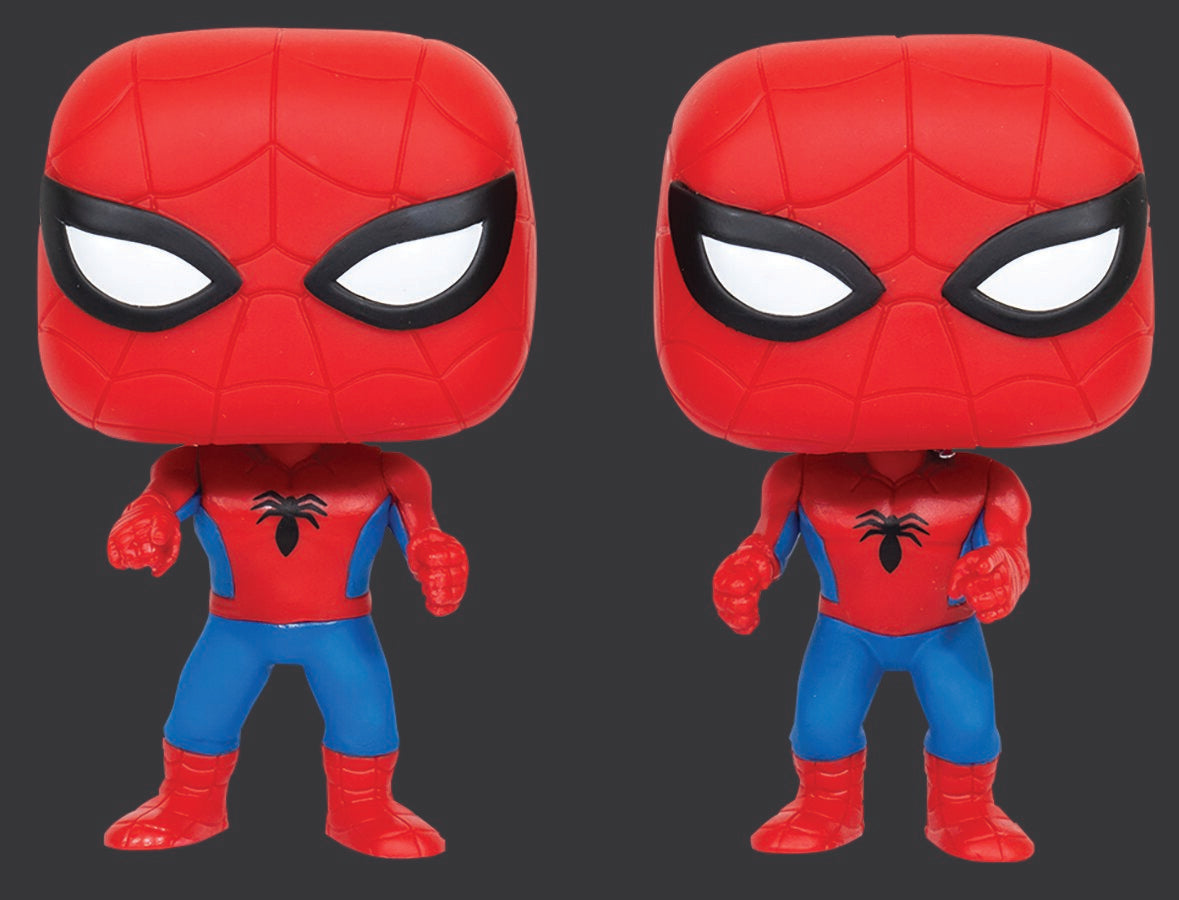 Funko Pop! Marvel Spider-Man vs. Spider-Man Vinyl Figure - Toys - New - CaveGamers - Image 2