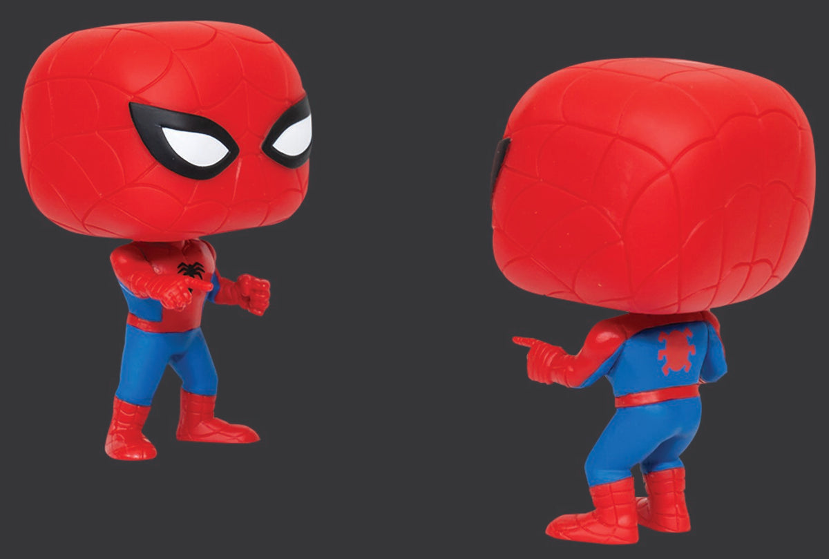 Funko Pop! Marvel Spider-Man vs. Spider-Man Vinyl Figure - Toys - New - CaveGamers - Image 3