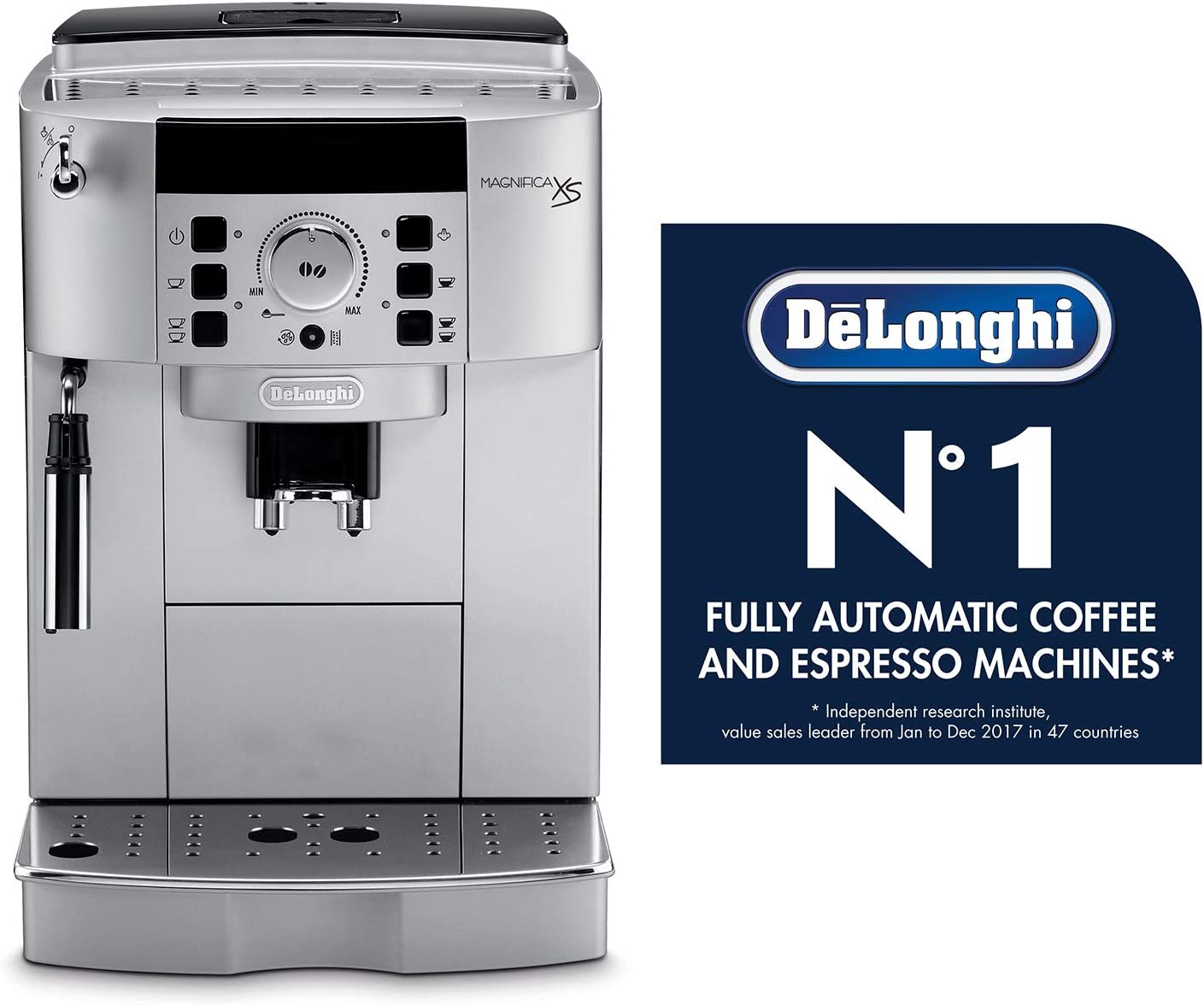 De'Longhi ECAM22110SB Espresso Machine, 13.8", Silver