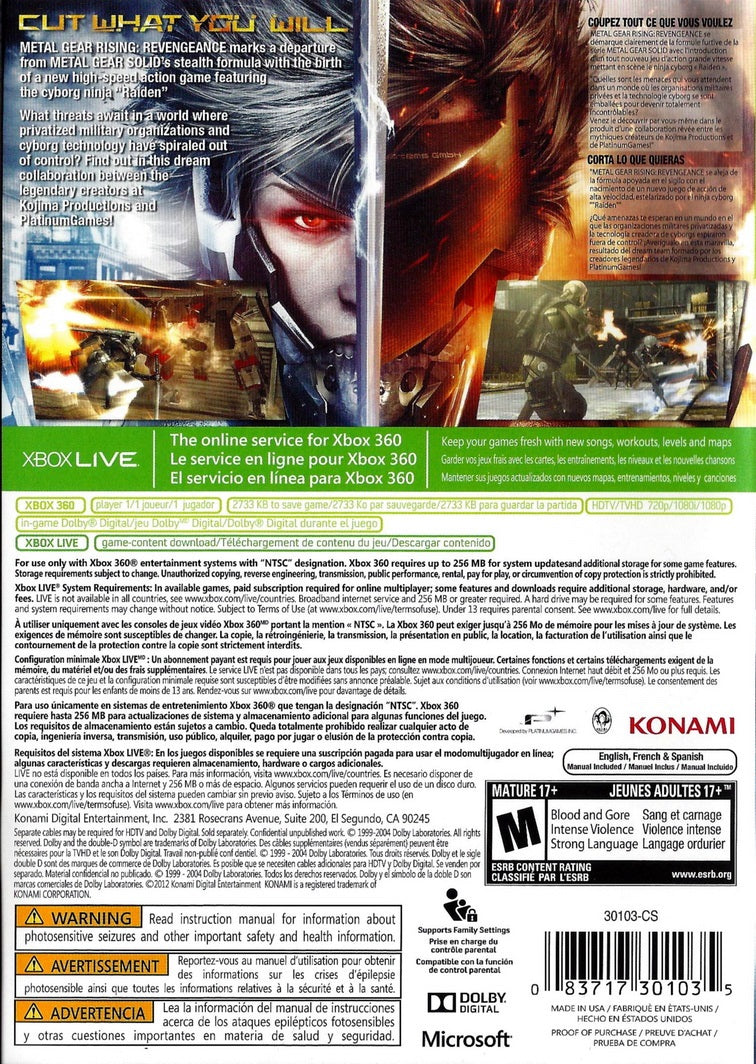 Metal Gear Rising: Revengeance