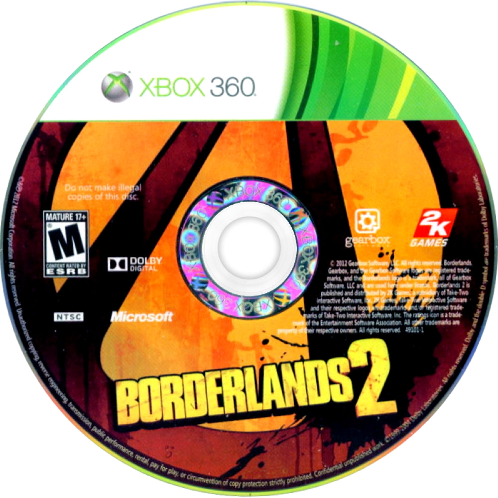 Borderlands 2 Xbox 360 - Video Game - Used - CaveGamers - Image 3