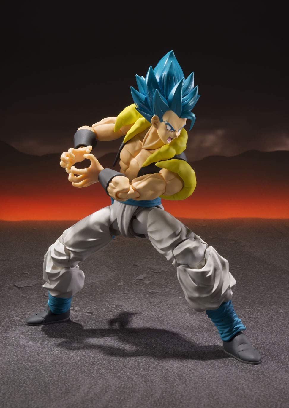 S.H.Figuarts Dragon Ball Super Super Saiyan God Super Saiyan Gogeta 6" Action Figure Action Figures - Toys - New - CaveGamers - Image 4